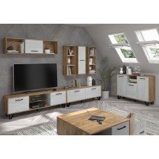 Mēbeļu komplekts BOSS 3, Craft zelts/Craft balts